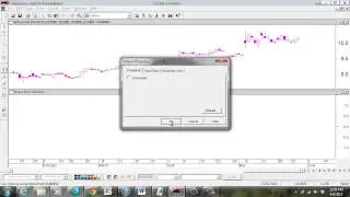 Metastock Tutorial -  Insert Indicators Volume and Moving Average