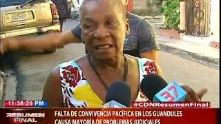 Falta de convivencia pac&iacute;fica en Los Guandules causa mayor&iacute;a de problemas judiciales