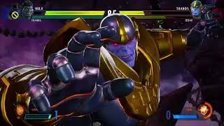 Hulk & Thanos vs Thanos & Jedah - Marvel vs Capcom Infinite