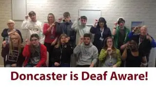 Doncaster Deaf Trust students celebrate Deaf Awareness Week 2017