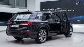 Audi Q7 Full Review 2026 | Luxury, Tech & Automated Parking Demo UK