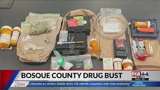 Four arrested, narcotics seized in Bosque County