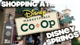 SHOPPING AT - DISNEY MARKETPLACE CO-OP - DISNEY SPRINGS