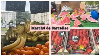 Marché de Sarcelles - Fruits et légumes pas chers 🍉🍇🥝🍓 #bon_plan #petit_prix #marché #sarcelles