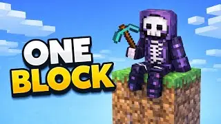 Minecraft Survival | Episode 1 &ndash; ONE BLOCK SURVIVAL WITH @Legit-321