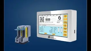 Let's see the EC2 TIJ machine with black ink cartridges before shipping 100% test video!
