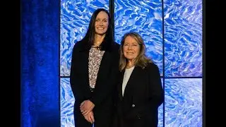 Pam Heatherington, ExxonMobil, chats with Kathy Neset at the NDPC Annual Meeting, 9/17/ 2025