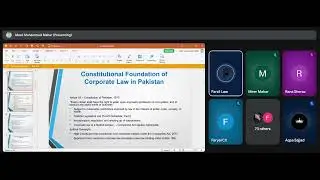 DAY 1 part 1| Understanding legal corporate structure in pakistan. | (PLSA TAXATION COURSE )