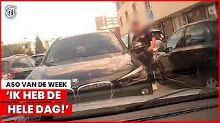 Gênante confrontatie: BMW-aso neus tegen neus met dashcammer