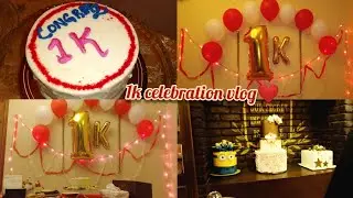 1k CELEBRATION VLOG🎉