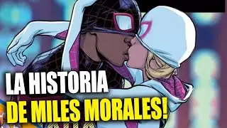 La historia de Miles Morales (Ultimate Spiderman) - Biografias Banana