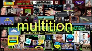 Geometry Dash | Multition 100% (2 Player Insane Demon)