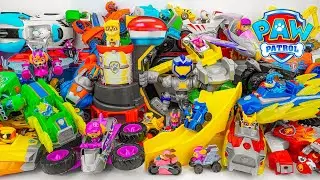 Paw Patrol toys unboxing ASMR | PAW Patrol Mighty Meteor Track Set | Chase Rubble Marshall