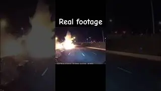 Real Footage of Fuel Truck explosion on highway 401, in Ontario. (JUNE 2023)  RIP to the deceased.
