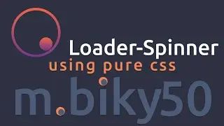 Css loading Animation | Loader-Spinner | CSS Effects