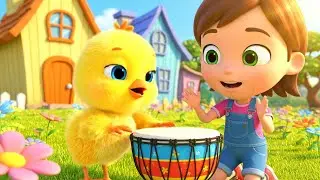 Why Is Baby Chick Tapping the Drum | Nursery Rhymes for Kids & Baby Songs