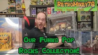 Our Funko Pop Rocks Collection! #funkopop #rocknroll #collection