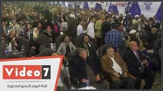 أهالى القنطرة غرب بالإسماعيلية ينظمون مؤتمرا لتأييد السيسى