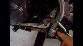 Kawasaki KLR 650 heel toe shifter