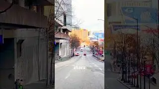 Driving in Atlanta, GA , USA 🇺🇸🏙️#atlantaga #city #capital