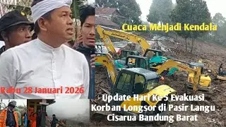 Evakuasi Hari Ke 5 Hampir Menyisir Sampai Ke Hilir Pasir Kuda Pasir Langu Cisarua KBB #kdm 