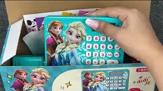 Frozen Cash Register ASMR 💙 Elsa Shopping Sounds & Toy Unboxing | 4 Minutes of Relaxing Fun