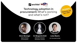 Webinar: Technology Adoption in Procurement - What's working and what's not with Emmi