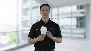 Tips for using a 3M&trade; Vertical Flat-Fold Filtering Facepiece Respirator 9010