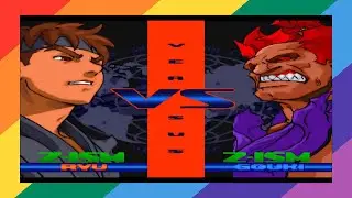 [TAS] [SATURN] Street Fighter Zero 3 (Versus) Evil Ryu Vs Shin Akuma