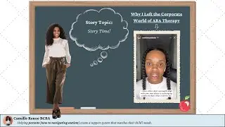 Why I Left the Corporate World of ABA Therapy