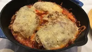 Italian Parmesan Chicken - الدجاج الإيطالي مع جبنة البارميزان
