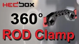 HEDBOX ROD CLAMP - 15mm Rail-Block Rod Clamp, 1/4