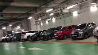 SM AURA PARKING LOT LAST CHRISTMAS SEASON!!! Sobrang Puno!