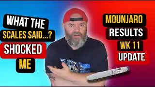 MOUNJARO Week 11 - I Don't Believe What The Scales Said! 💪
