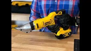 Cutting On The Go - DeWALT 20V 18G Swivel Metal Shears!