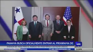 Buscan oficialmente entrar al programa de anexión de visas para el ingreso de panameños a EE.UU.