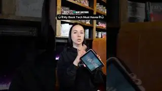 My bookish must haves! #booktube #booktok #audiobook #kindle