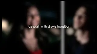 ae split screen slide push transition with stroke | side push after effects tutorial