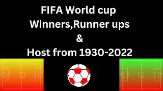 FIFA Wold Cup History 1930-2022 |  FIFA Winners,  Runner up  Hosts |  FIFA Winners  list | Hosts |