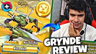 ESSE PERFURADOR ME SURPREENDEU !!! REVIEW DO GRYNDE NÍVEL 150 E BATALHAS !!! (Monster Legends)