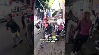 I sang Kaho Na Kaho in Public 😍🥰 #kahonakaho #bollywood #india #arabic #raghavjuyal