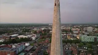 St Walburge's Church. Tallest spire in the UK. DJI Mini 2 with CPL filter