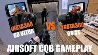 新舊相機大比拼！Insta360 GO Ultra VS Insta360 GO 3S Airsoft Gameplay LZ1220