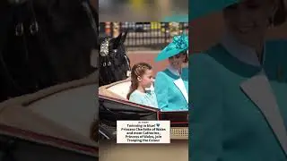 Kate Middleton and Princess Charlotte Attend Trooping the Colour