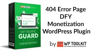 WP Toolkit Traffic Guard Review Demo Bonus - Turn Your 404 Traffic in to Commissions