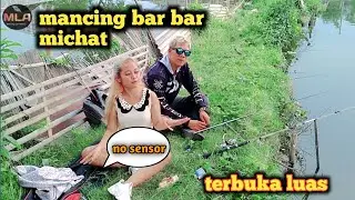 Mancing cantik ikan Fatin || fishing mania - mancing mania - baselini banana fishing - ambyar