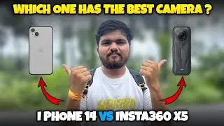 iPhone 14 VS Insta360 X5 | Which One Is Better ? | Cemera Quality Test