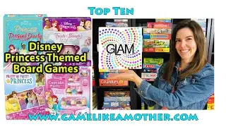 Top 10 Disney Princess Themed Board Games
