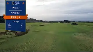 Hole 5: Warren - Portland Course, Royal Troon Golf Club (2020)