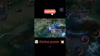 Moba Legends 5v5 |Karina=Instant Delete⚡|POV: You picked a squishy against Karina😈|Wait and  watch 🤯